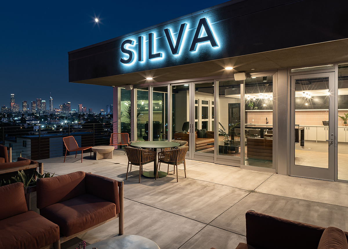 Roof Deck at Silva Apartments