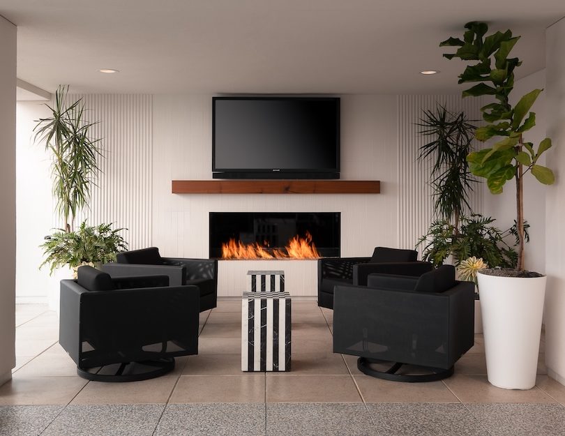 Apollo Apartments Lobby by Nadia Geller Designs